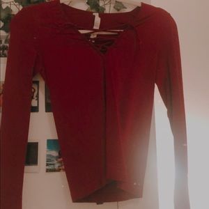 Long sleeve with chest and adjustable